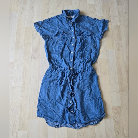Thread And Supply Denim Dress Size Small - Picture 2 of 8